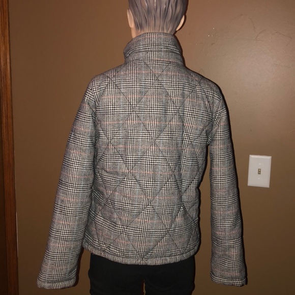 a new day houndstooth puffy jacket small - Picture 5 of 8